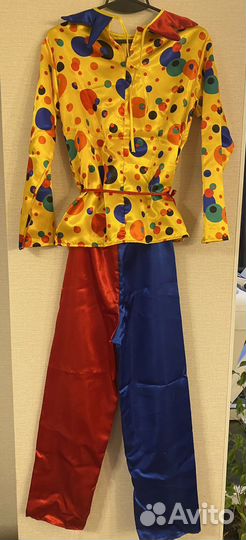 Костюм Петрушки детский, 146 см