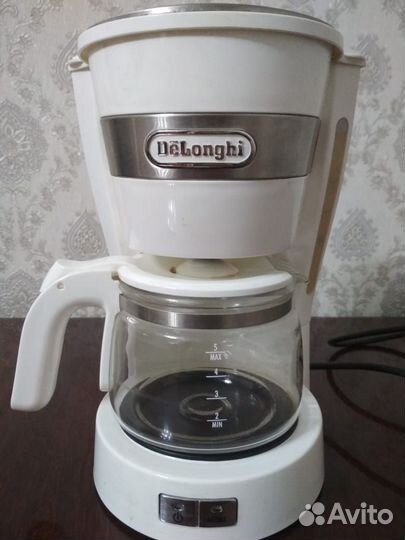 Кофеварка капельная delonghi