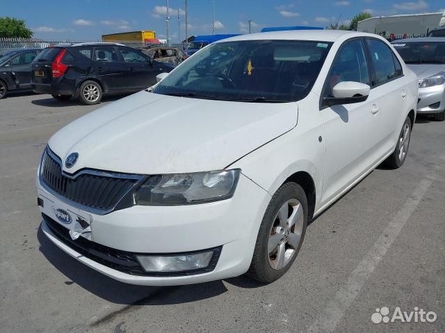 Вентилятор радиатора skoda rapid 2013