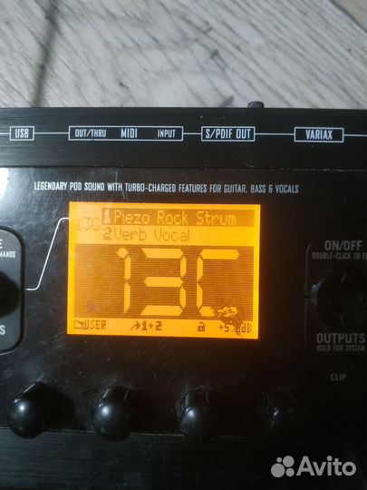Line 6 pod X3 live