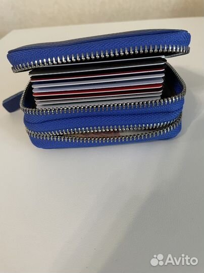 Кошелек,визитница. Натуральная кожа