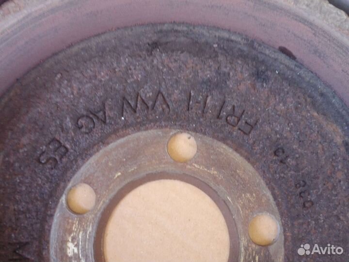 Барабаны тормозные на polo