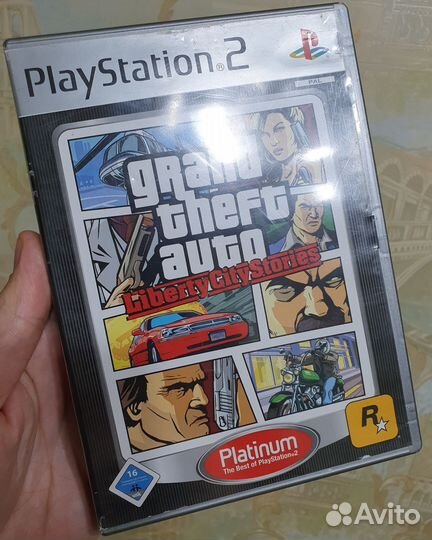 PS2 GTA Liberty City Stories (без карты и мануала)