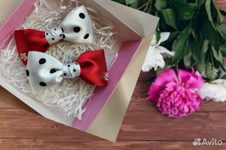 Бантики ручной работы/Набор бантиков/Резиночки