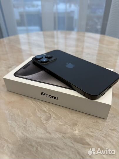 iPhone 15 pro max 512gb Black Titanium eSim