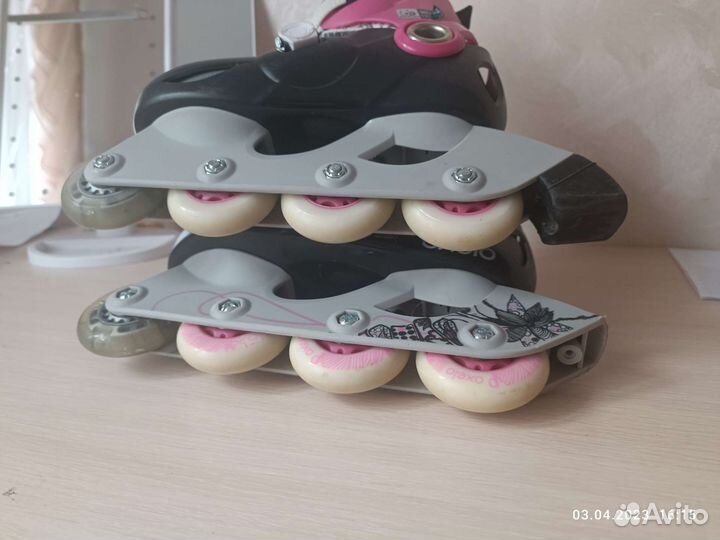 Ролики раздвижные oxelo