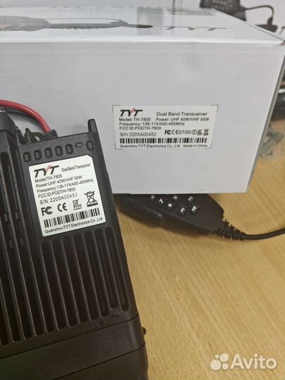 Автомобильная рация TYT-TH7800