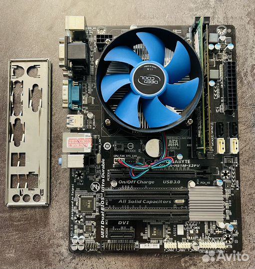 Материнская плата 1150 i3