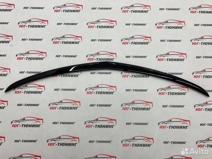 Спойлер на крышку багажника Mercedes E-class coupe