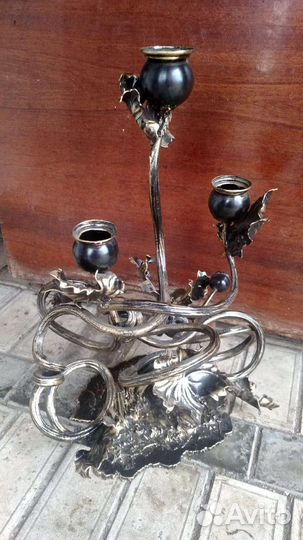 Подсвечник кованый