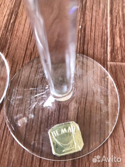 Фужеры хрустальные