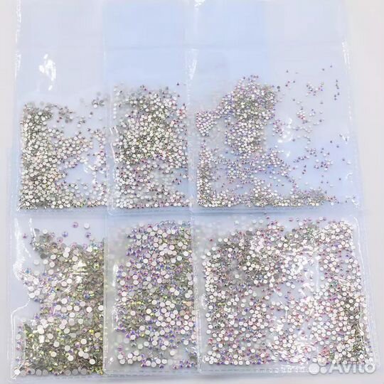 Стразы стекло 1440шт