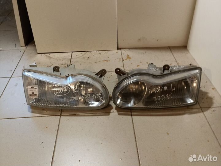 Фара левая Hyundai Sonata 3
