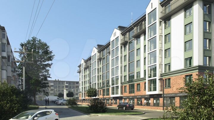 2-к. квартира, 69,2 м², 5/7 эт.