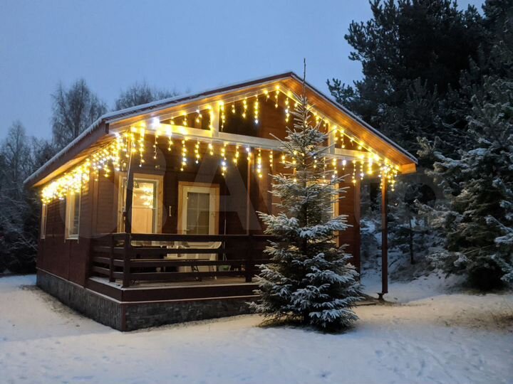 Коттедж 60 м² на участке 15 сот.