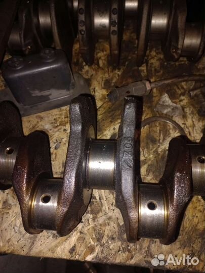 Коленвал на renault logan 1.4