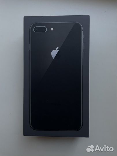 Коробка iPhone 8 Plus Space gray 256GB