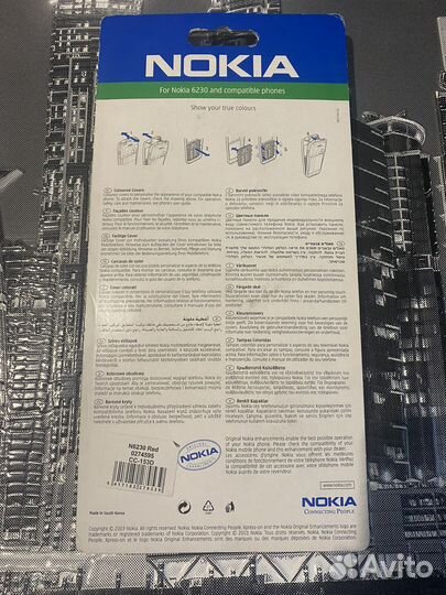 Nokia 6230 сменные панели