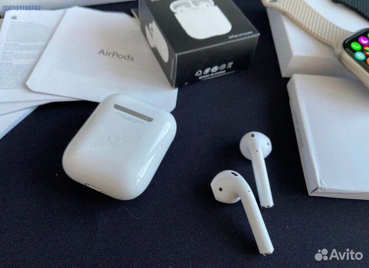 AirPods 2 + Apple watch 9 45mm (Комплект)
