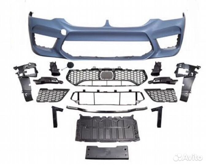 Бампер на Бмв g30 до рестайлинг м5