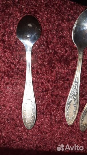 Ложки мельхиор новые