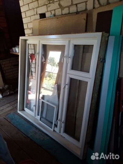 Окно деревянное стеклопакеты бу