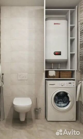 Посудомойка, стиральная, бойлер - установка