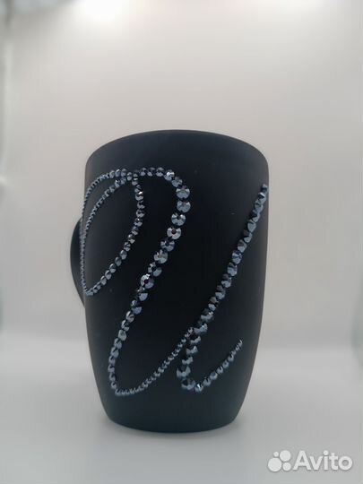 Кружка со стразами