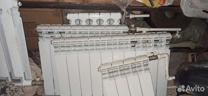 Радиаторы отопления биметаллические нов. и бу