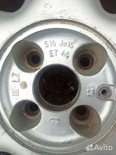 Литые диски r15 5x112 бу