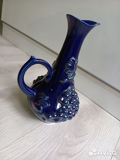 Кувшин кобальт советский