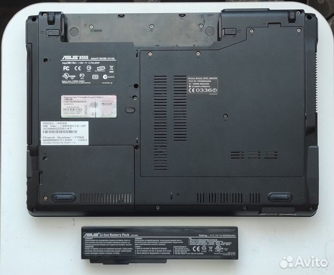 Asus x55s на запчасти