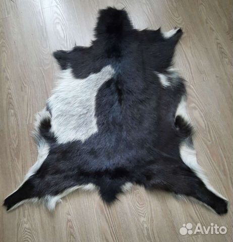 Коврик шкура козы