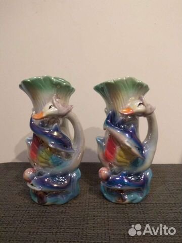 Ваза статуэтка фарфоровая