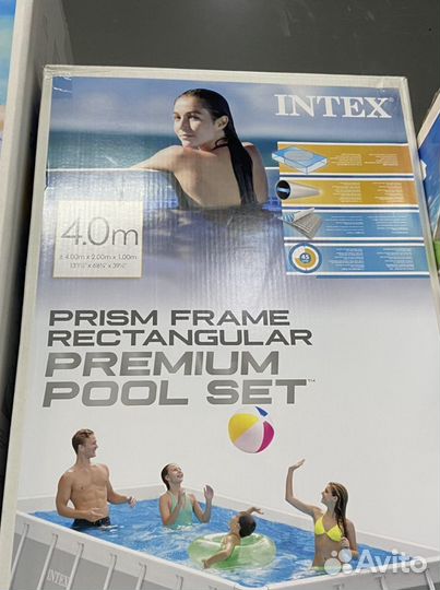 Каркасный бассейн intex