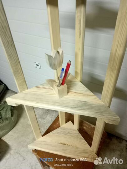 Тюльпаны из дерева