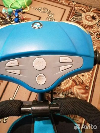 Детский трёхколёсный велосипед BMW