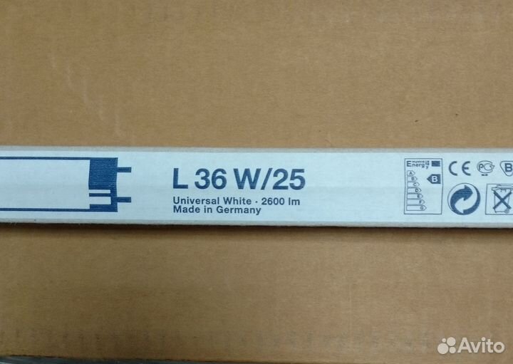 Лампа люминесцентная Osram L36W/25