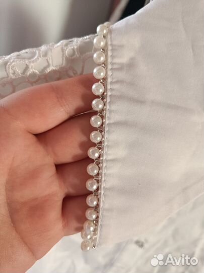 Блузка школьная 146 хлопок