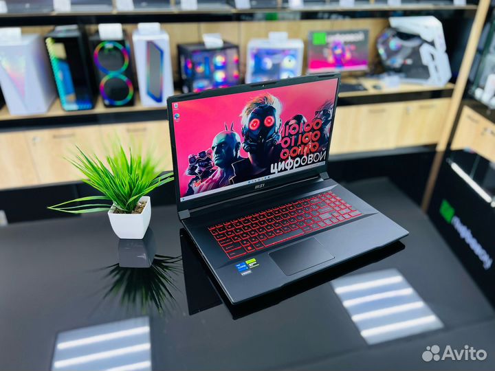 Игровой ноутбук MSI 17/Intel i5-11260H/RTX 2050