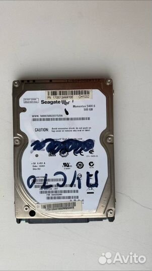 Жесткий диск seagate 500gb