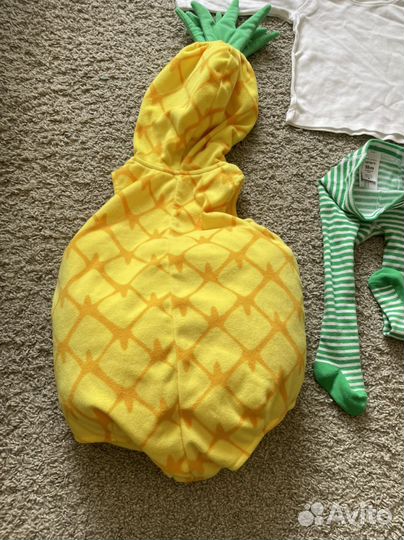 Карнавальный костюм 18m(86) зеленый Carter’s новый