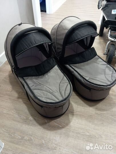 Коляска для двойни tfk