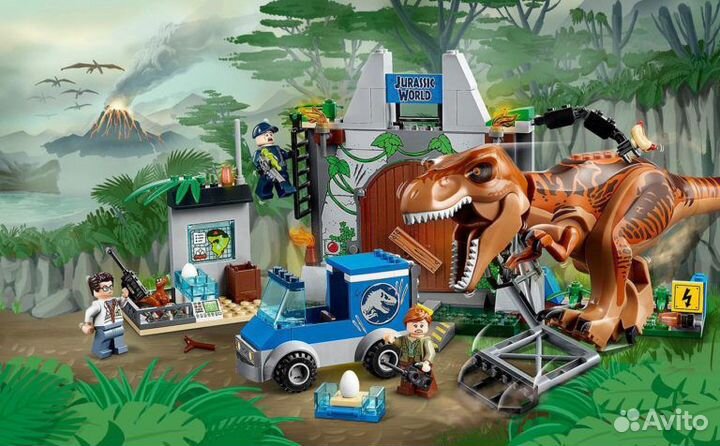 Конструктор 10920 Побег Ти-Рекса