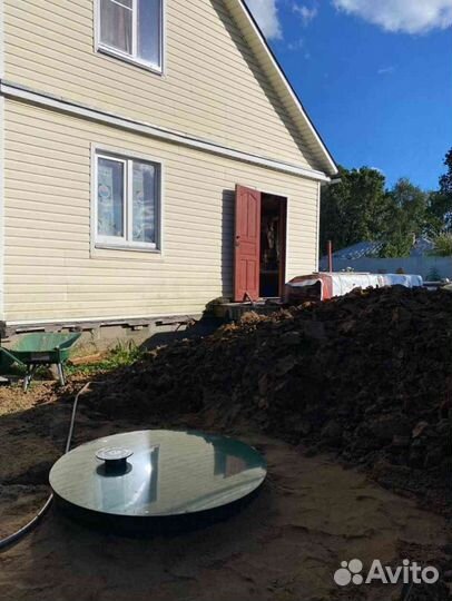 Септик под ключ, установка, гарантия до 25 лет