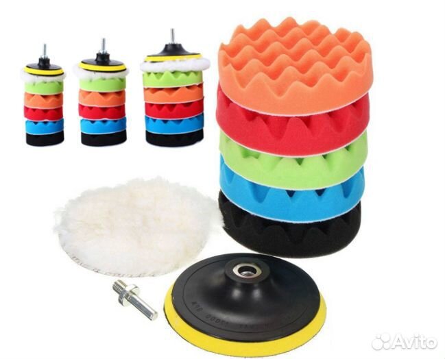 Круги для полировки с тарелкой