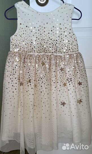 Нарядное платье для девочки h&m 98