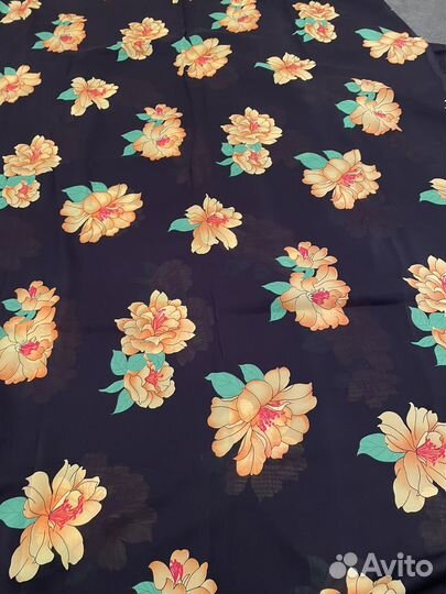 Ткань натуральный шелк СССР