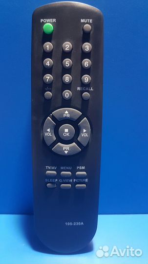 Пульт для тв Goldstar 105-210A/230A (# 1865)