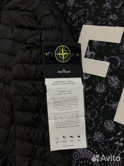 Stone island микропуховик оригинал